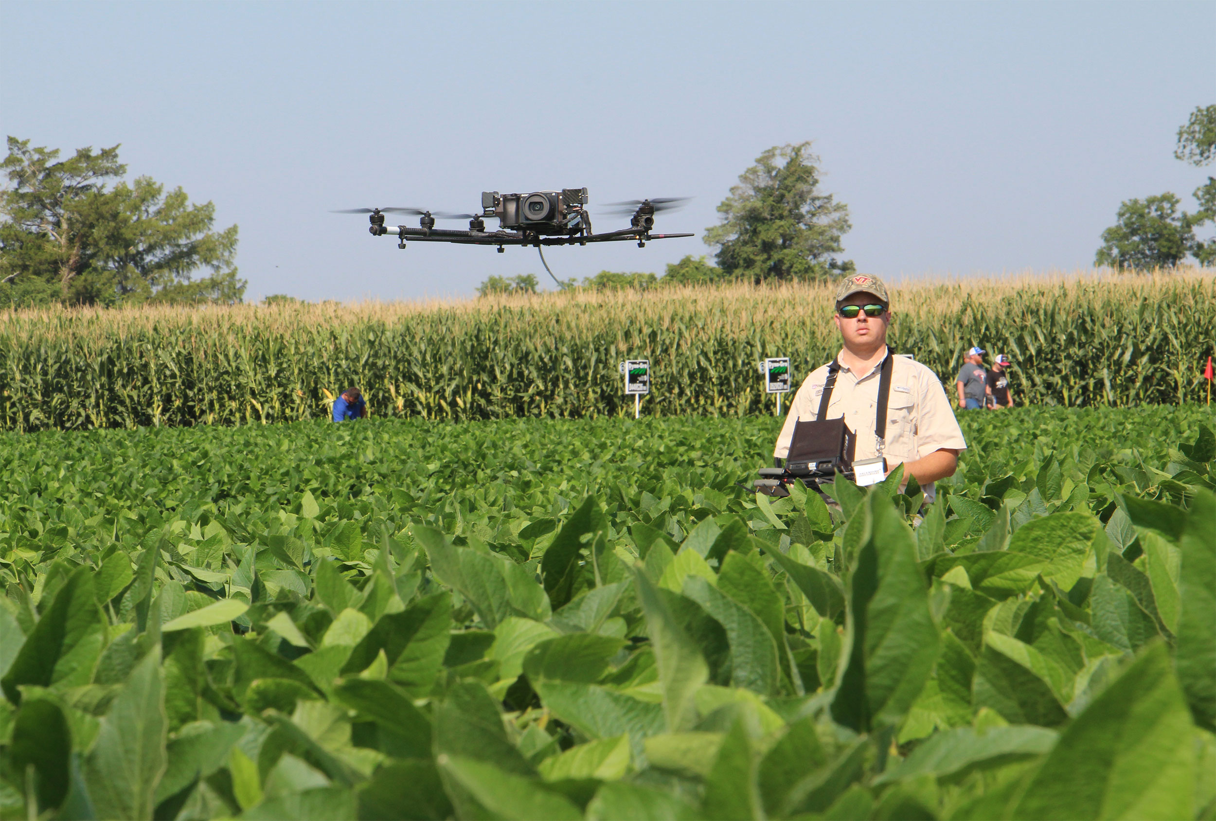Researchers at Agricultural Research and Extension Centers around the state are investigating how cutting-edge technology tools such as drones can be used by producers to streamline their operations.